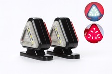 2x LED Begrenzungsleuchten Rot