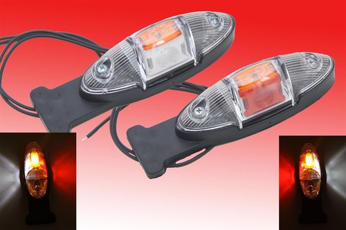 Led begrenzungsleuchte - 2x,